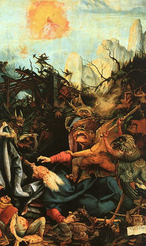  Matthias  Grunewald The Isenheimer Altarpiece Norge oil painting art